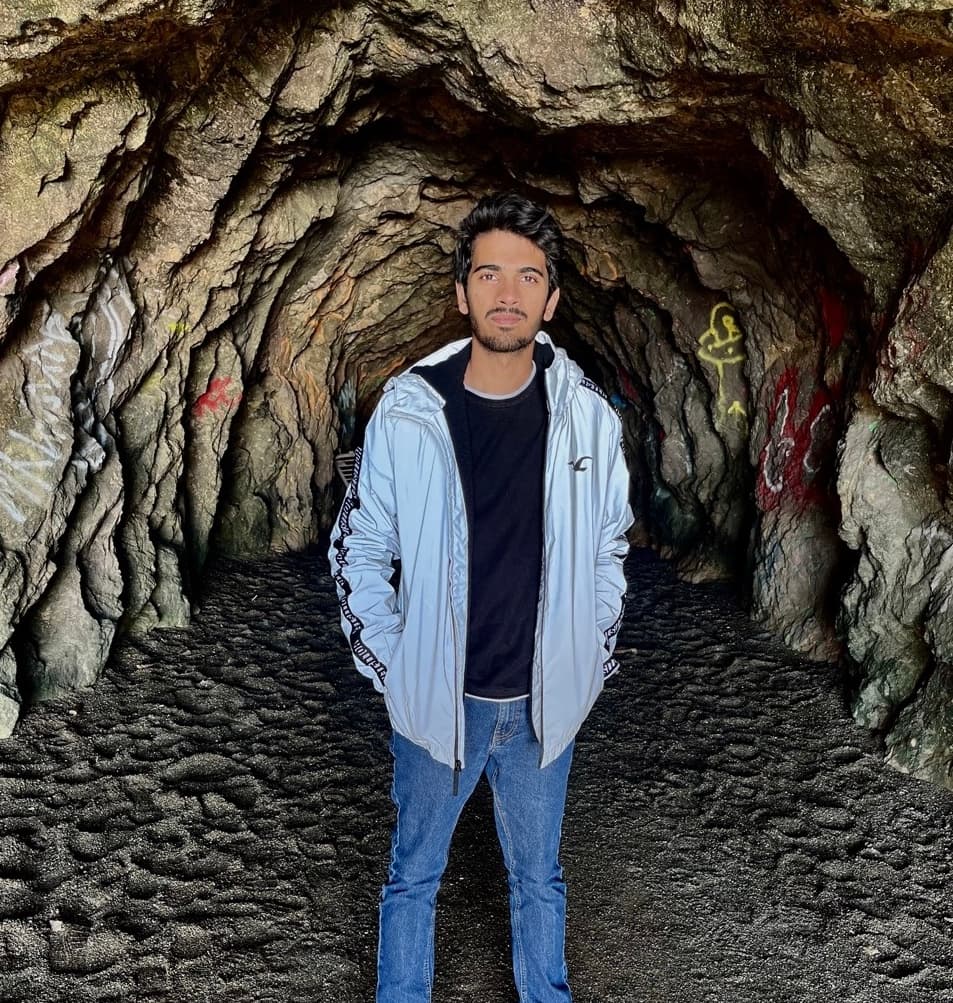 Me in Sutro Baths Cave in SF